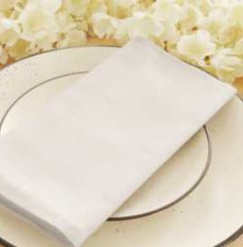 Solid Cloth Napkins — White