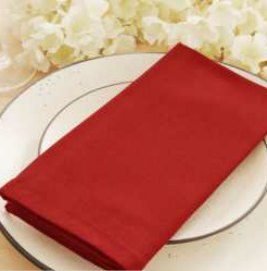 Solid Cloth Napkins — Red