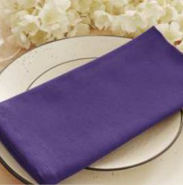 Solid Cloth Napkins — Violet