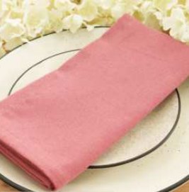 Solid Cloth Napkins — Dusky Rose