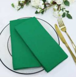 Solid Cloth Napkins — St.Patrick’s Green