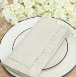 Hemstitch Napkins — Royal Linen