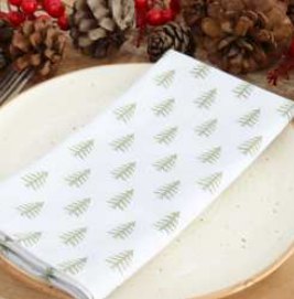Printed Napkins · Christmas — Christmas Tree