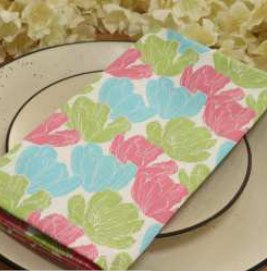 Easter Printed Napkins — Easter-Florals-Tulip