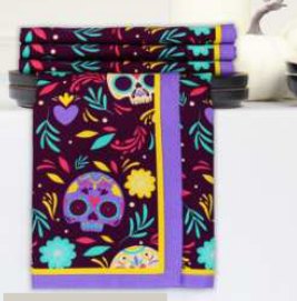 Printed Napkins · Halloween — Day Of The Dead
