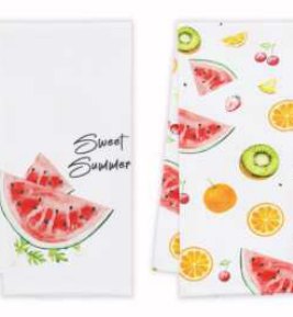 Summer Printed Kitchen Towels — Sweet Summer
