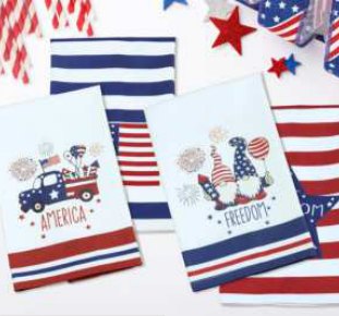 4th of July Printed Kitchen Towels — /America