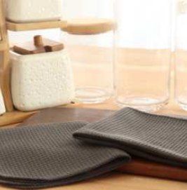 Waffle Dish Cloth · Solid — Dark Grey