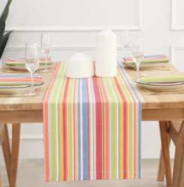 Table Runner · Stripe — Multi Color