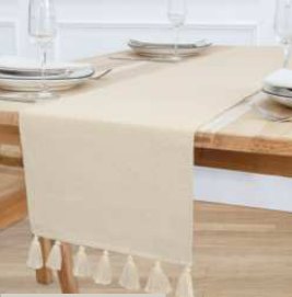 Solid Ribbed Runner — Royal Linen