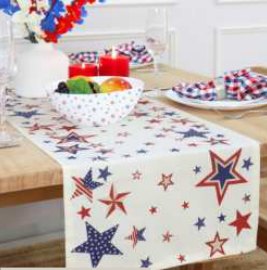 Printed Table Runner · Summer — Constellation Of Independence