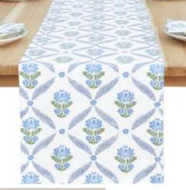 Printed Table Runner · Summer — Chintz Jacobean