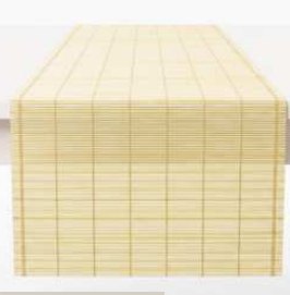 Bamboo Runner — Beige