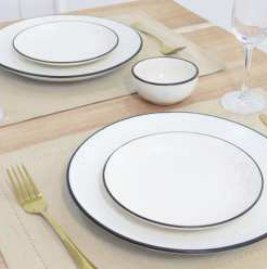 Placemat · Solid Fused Hemstitch — Royal Linen