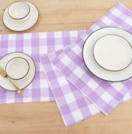 Placemat · Buffalo Checked — Levander /White