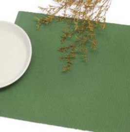 Solid Ribbed Placemat — Sage Green