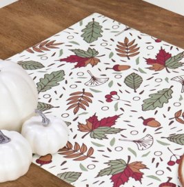 Fall Printed Placemats — Seinna Sage