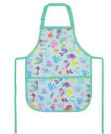Summer Printed Apron — Mermaid