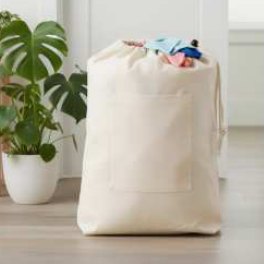 Printed Jute Bag — Laundry Bag