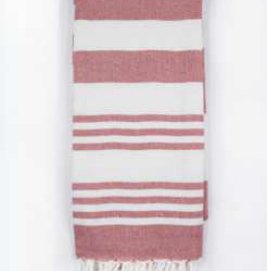 Beach Towels · Stripe — Red/White