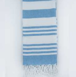 Beach Towels · Stripe — Teal/White