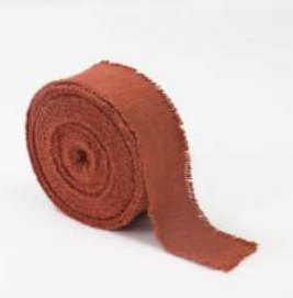 Jute Ribbon — Rust
